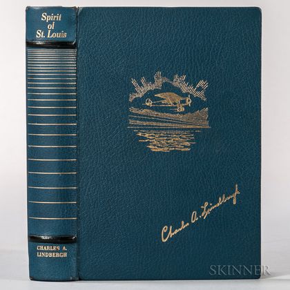 Lindbergh, Charles (1902-1974) Spirit of Saint Louis , Swedish Limited Edition, Signed.
