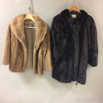 Two Mink Coats