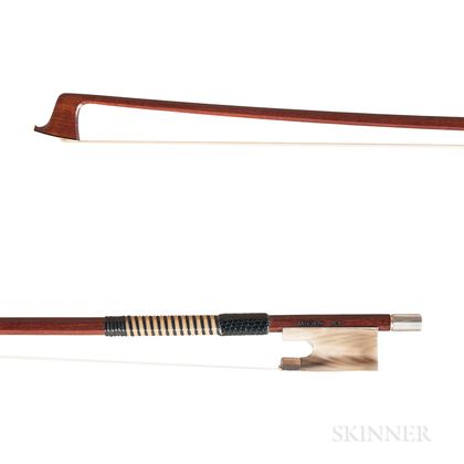Silver-mounted Violin Bow, William Salchow
