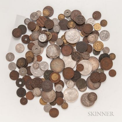 Group of American and World Coins