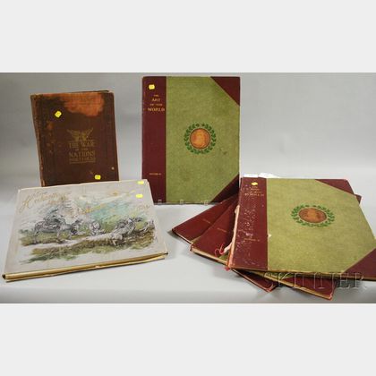 Six Late 19th/Early 20th Century Art and Commemorative Folios