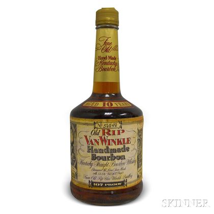 Old Rip Van Winkle Handmade Bourbon 10 Years Old, 1 750ml bottle 