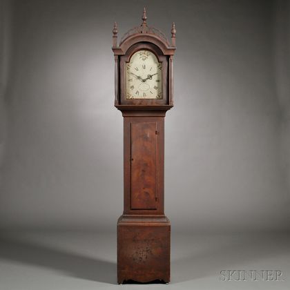 Paint-decorated Tall Clock