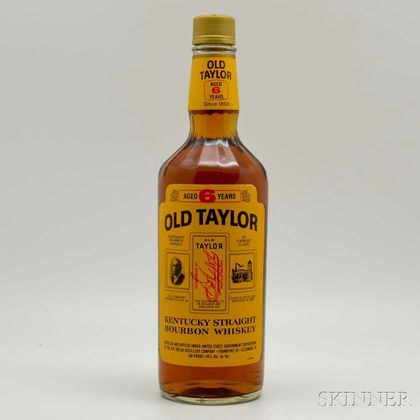 Old Taylor 6 Years Old, 1 bottle 
