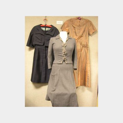 Twenty-two 1940s-1960s Women&#39;s Suits and Dresses