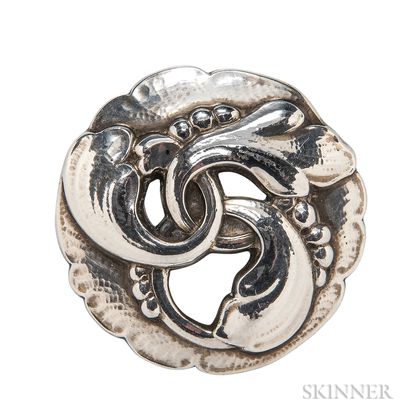 Sterling Silver Pin, Georg Jensen