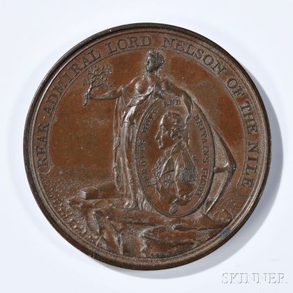 Alexander Davisson's Medal for the Battle of the Nile
