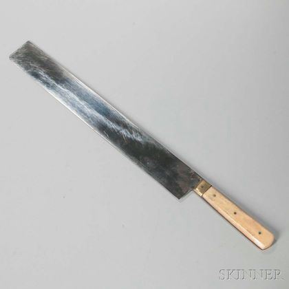 Steel and Bone-handled Shochet Knife