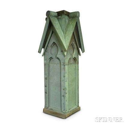 Large Gothic Revival Copper Cupola