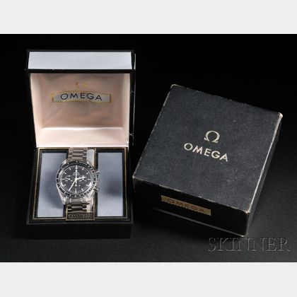 Omega Speedmaster "Professional" Stainless Steel Chronograph Wristwatch