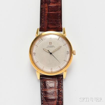Omega, Gentleman's 18kt Gold Wristwatch