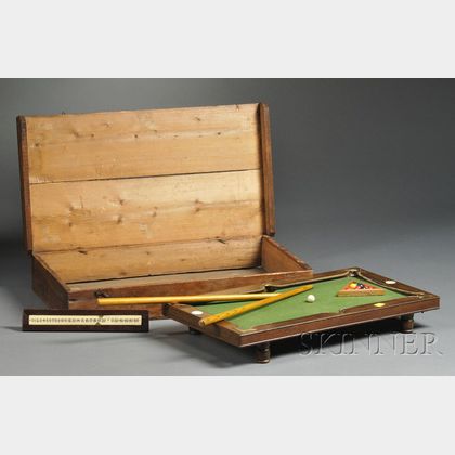 Miniature Snooker Table