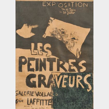 After Pierre Bonnard (French, 1867-1947) Les Peintres Graveurs