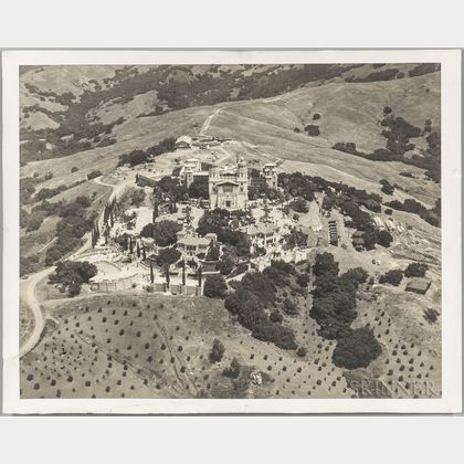 Hearst, William Randolph (1863-1951) Hearst Castle, Large Archive of Photographs, 1930s.