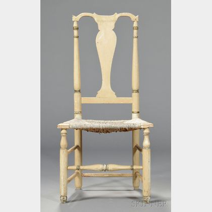 Queen Anne Paint-decorated Chair