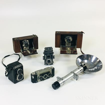Five Cameras for Parts or Repair