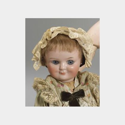 Sold at auction Demalcol Googly-Eyed Bisque Head Doll Auction 