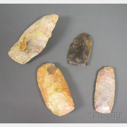 Four African Neolithic Stone Axes