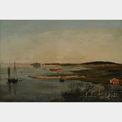 Winckworth Allan Gay (Massachusetts, 1821-1910) Cohasset Harbour.