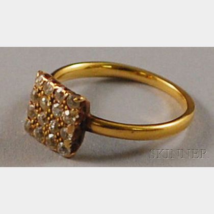 Tiffany & Co. 18kt Gold and Diamond Ring