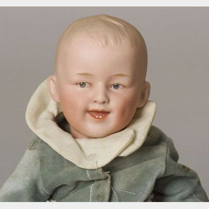 Heubach Bisque Head Character Baby