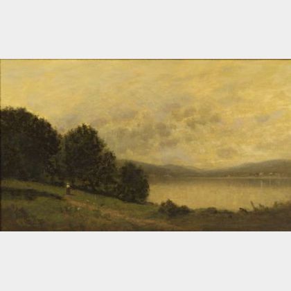 John Bunyan Bristol (American, 1826-1909) Mountain Lake