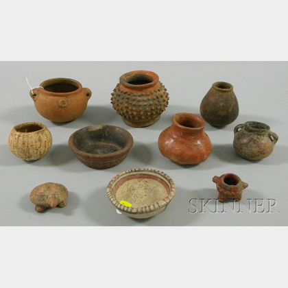 Ten Small Pre-Columbian Items
