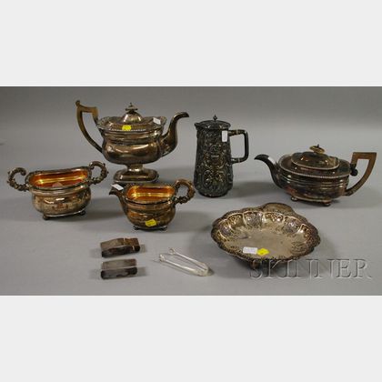 Group of Silver and Silver Plated Table Items