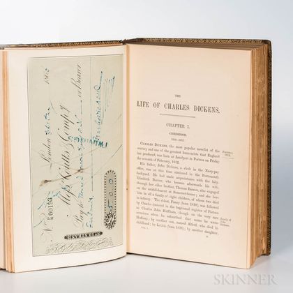 Sold at auction Forster, John (1812-1876) The Life of Charles Dickens ...