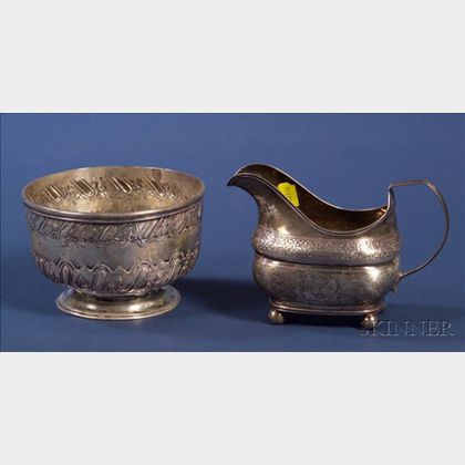Two British George III Silver Tablewares