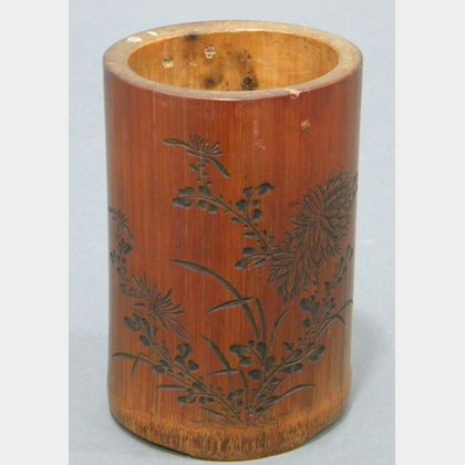 Bamboo Brush Pot