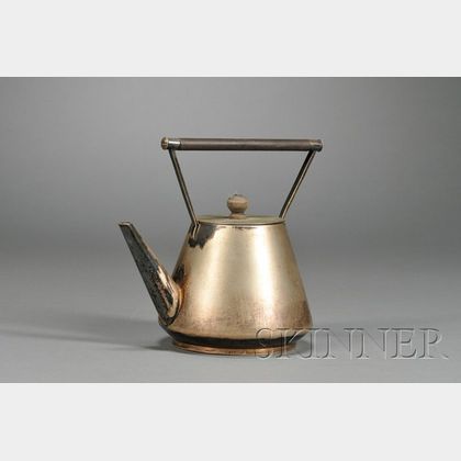 Christopher Dresser (1834-1904) Teapot for Hukin & Heath