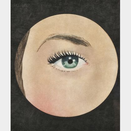 After René Magritte (Belgian, 1898-1967) L'oeil