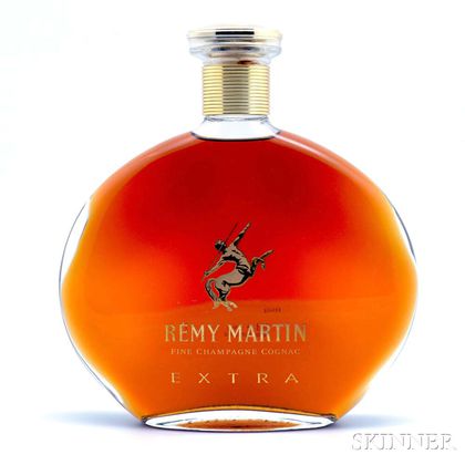 Sold at Auction: Remy Martin Cognac Bottle
