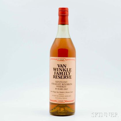 Van Winkle Family Reserve 10 Years Old, 1 750ml bottle 