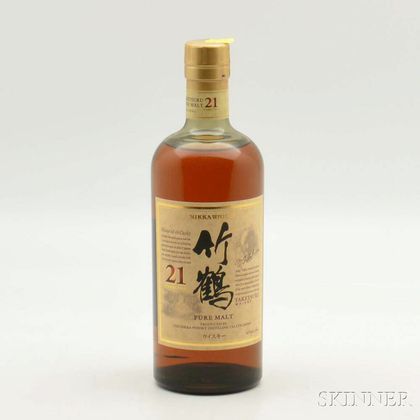 Nikka Taketsuru Pure Malt Whisky 21 Years Old, 1 750ml bottle 