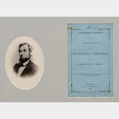 (Lincoln, Abraham (1809-1865)),His Copy