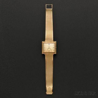 18kt Gold Omega Wristwatch