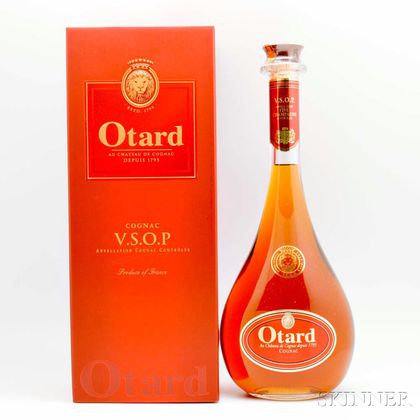Otard VSOP, 12 1-liter bottles (oc) 