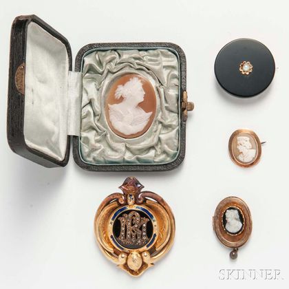 Group of Victorian Jewelry