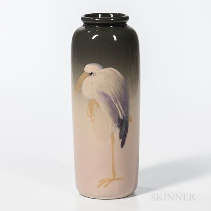 Leffler Eocean for Weller Pottery Stork Vase
