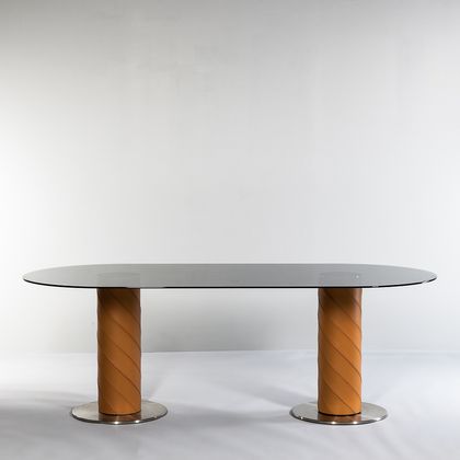 Giancarlo Vegni (Italian, b. 1949) "Rolling-2b" Oval Table