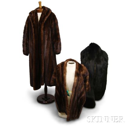 Group of Mink Fur Accessories