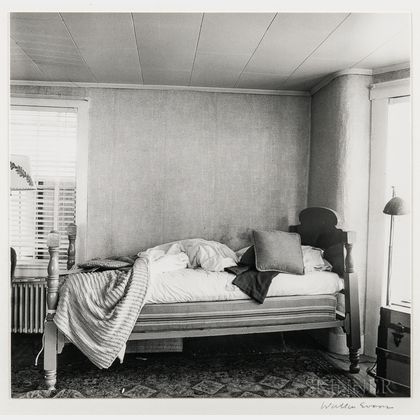 Walker Evans (American, 1903-1975) Bedroom Interior, Enfield, New Hampshire