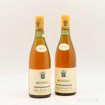 Pierre Bouree Meursault 1976, 2 bottles 