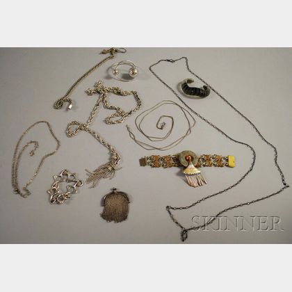 Small Group of Sterling Silver and Designer Jewelry