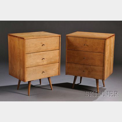Pair of Paul McCobb for Planner Group Chests