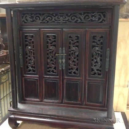 Buddhist Altar Cabinet Auction Number