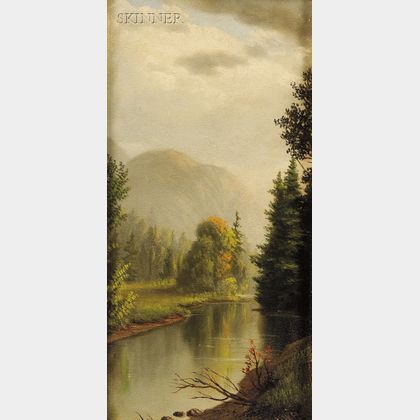 Levi Wells Prentice (American, 1851-1935) River Landscape