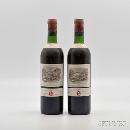 Chateau Lafite Rothschild 1970, 2 bottles 
